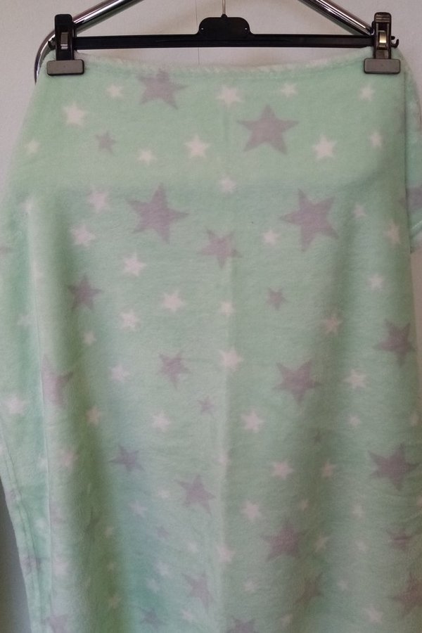 Baby Decke mit Sterne   B.0,75 cm   L. 1,15